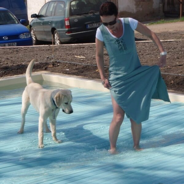 Príklad bezpečnosti bazénových lamiel